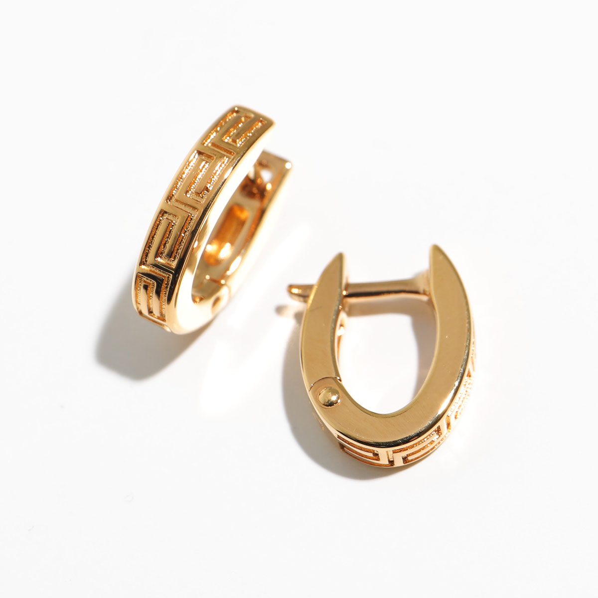 楽天市場】VERSACE ヴェルサーチ フープピアス 1009583 1A00620 メンズ