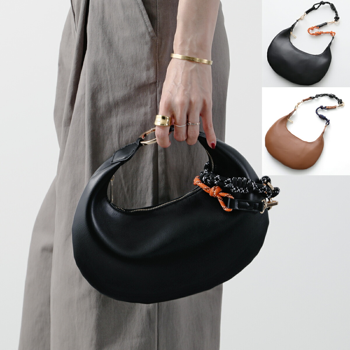 楽天市場】LE VERNIS ル・ベルニ ハンドバッグ Paracord moon bag S