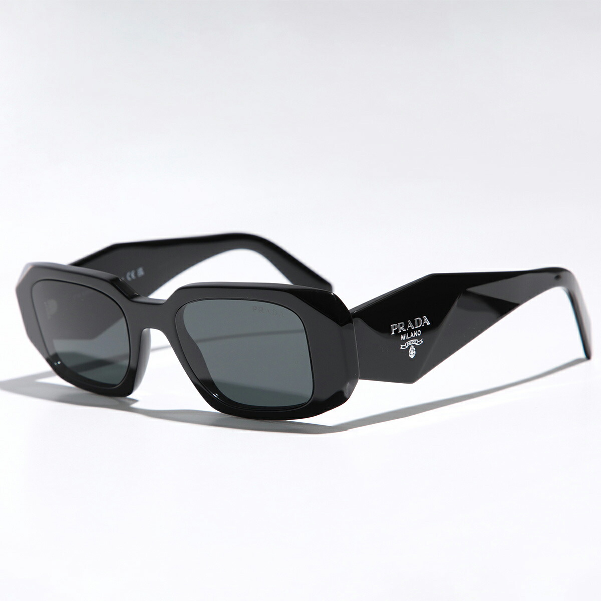 楽天市場】PRADA プラダ シンボルサングラス SPR 17W メンズ スクエア