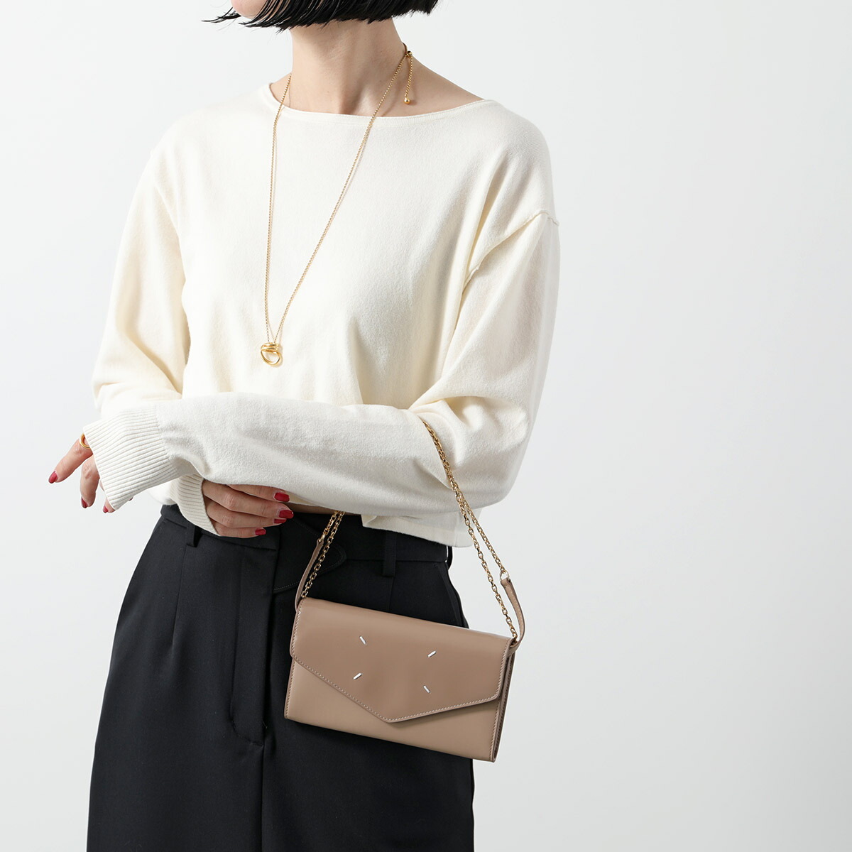 楽天市場】MAISON MARGIELA メゾンマルジェラ チェーン ウォレット