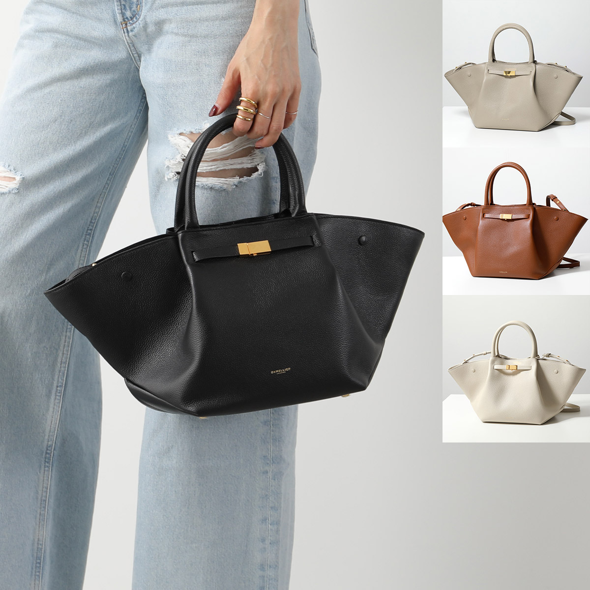 楽天市場】DEMELLIER デメリエー トートバッグ MIDI NEW YORK