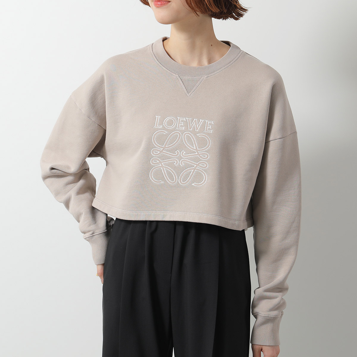 楽天市場】LOEWE ロエベ トレーナー S359Y24X47 レディース クロップド