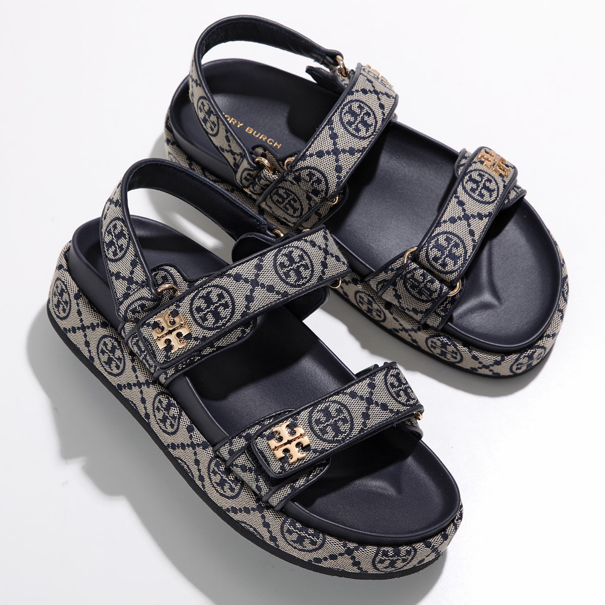 楽天市場】TORY BURCH トリーバーチ サンダル T MONOGRAM KIRA SPORT