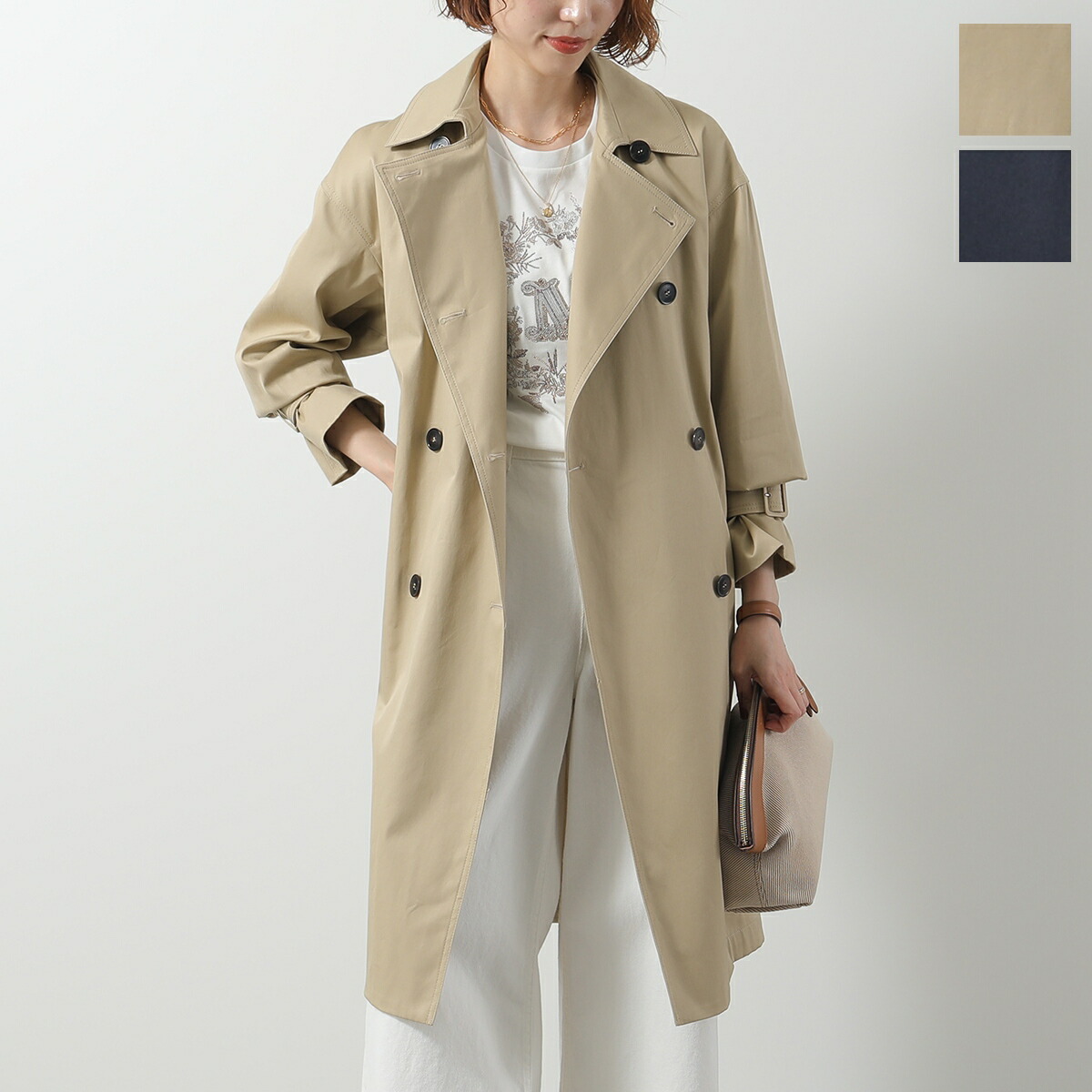 楽天市場】MAX MARA Studio マックスマーラ ステュディオ トレンチ