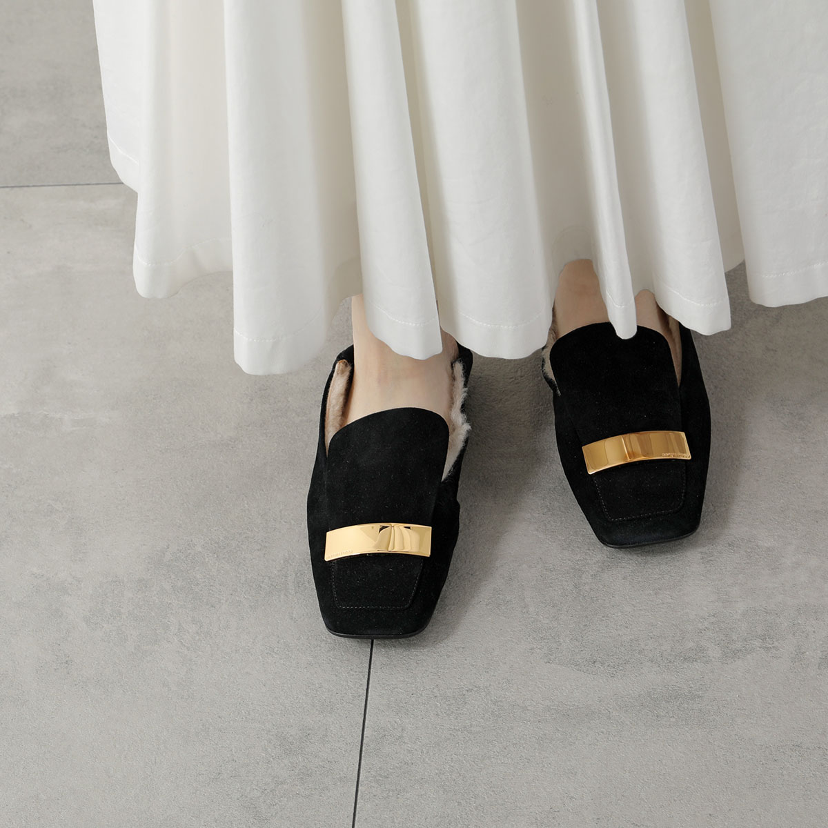 楽天市場】Sergio Rossi セルジオロッシ フラットスリッパ A81470