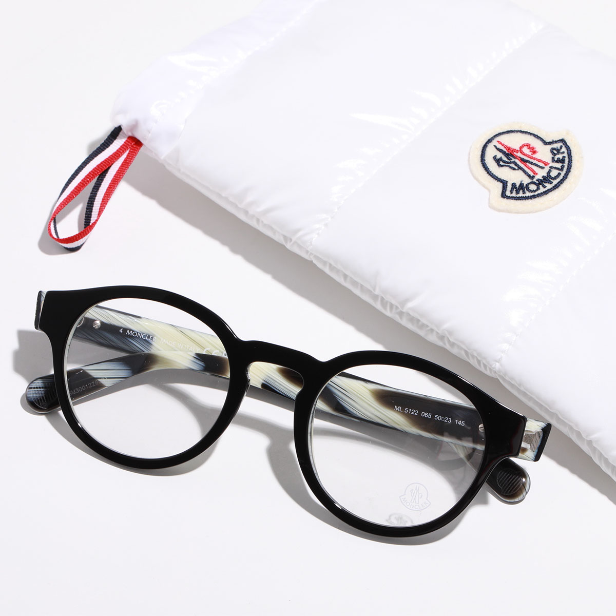 モンクレールMONCLERメガネ眼鏡サングラスめがねアジアンフィット鼈甲7