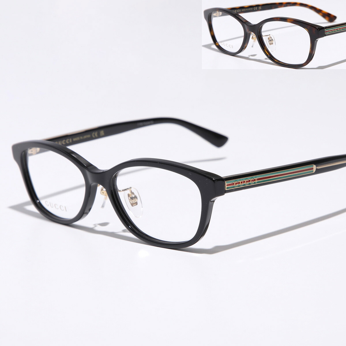 楽天市場】GUCCI グッチ メガネ GG1612OJ メンズ オーバル型 セル