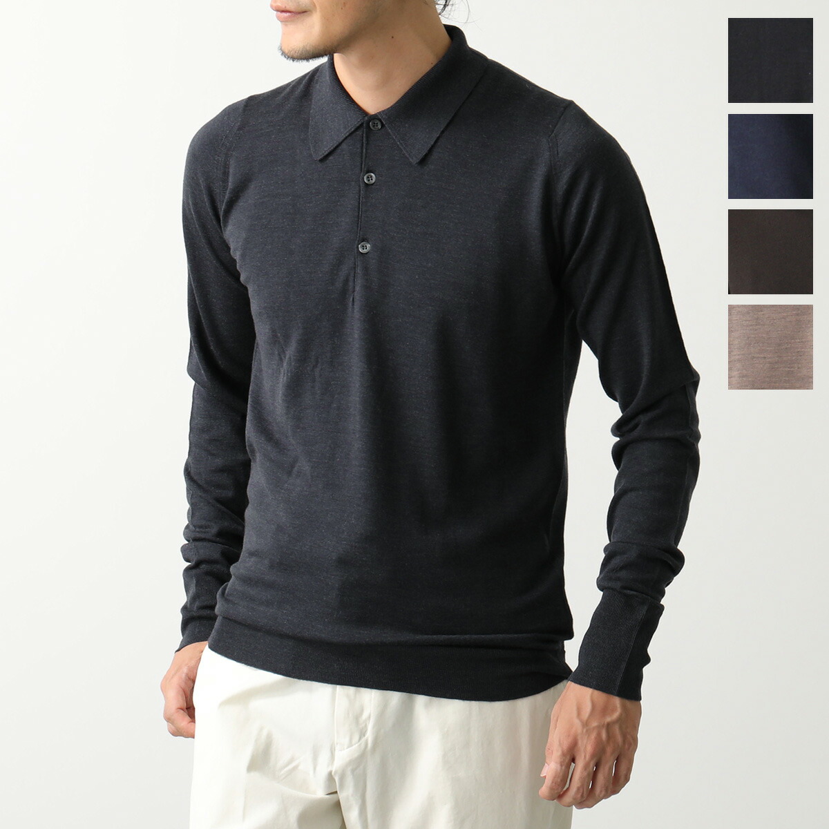 楽天市場】JOHN SMEDLEY ジョンスメドレー ニット ポロシャツ DORSET