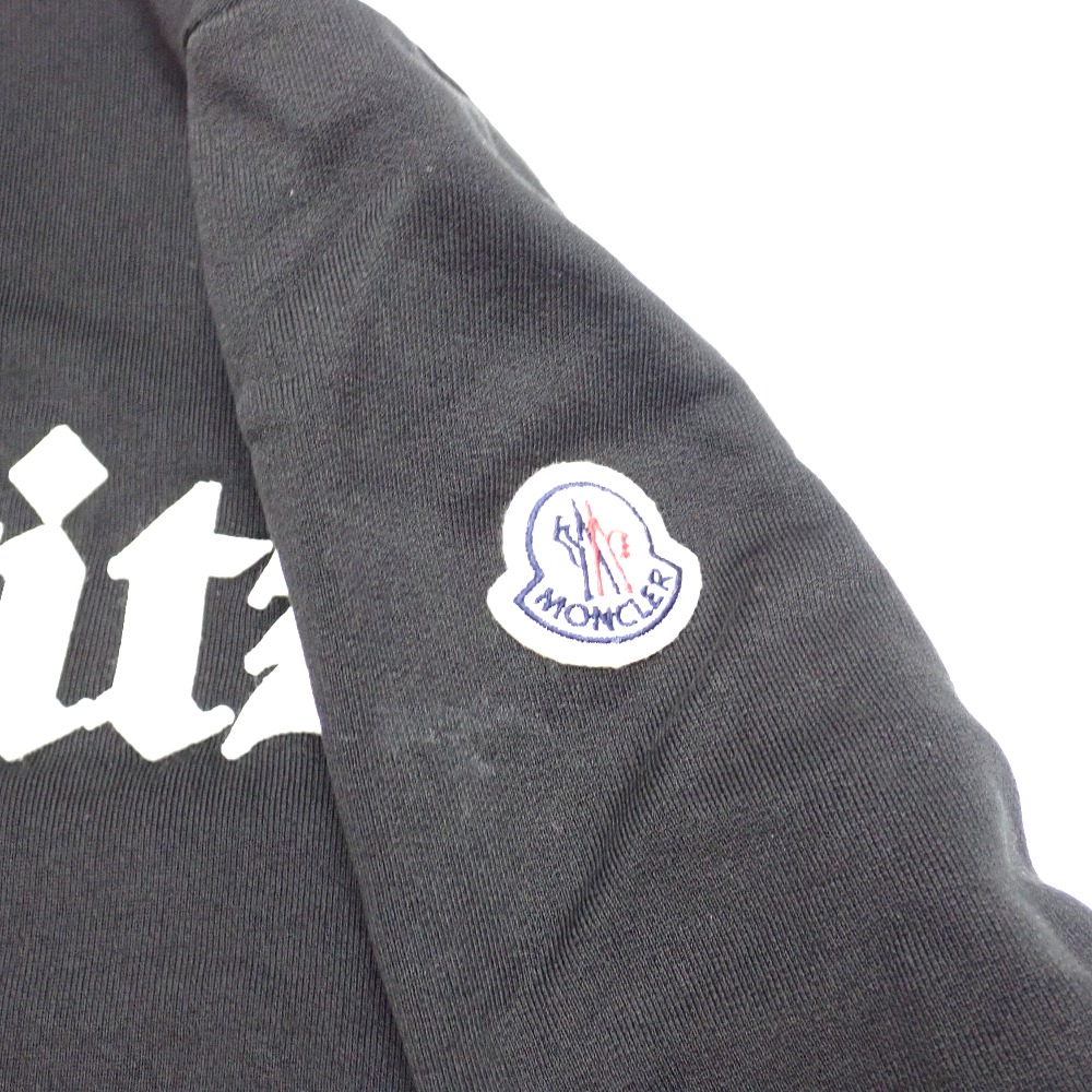 楽天市場】モンクレール スウェット フロントロゴ ブラック #XS【質