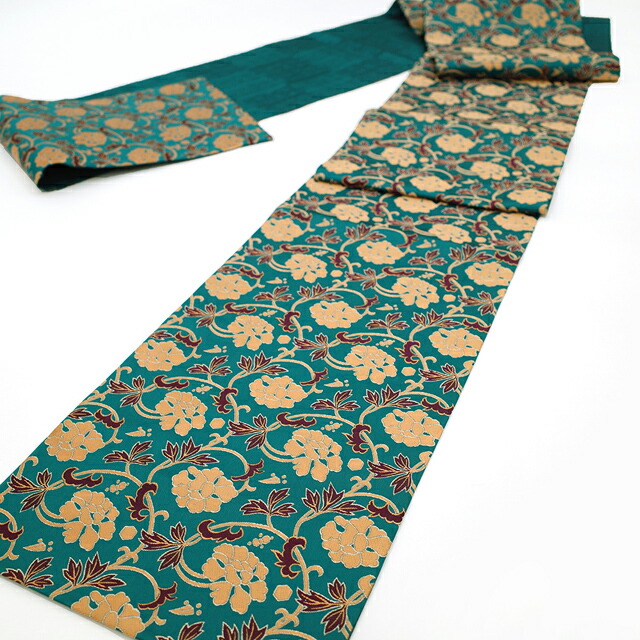 楽天市場】【新古品】 袋帯 未使用 西陣 京藝 正絹 全通 京都工藝美術