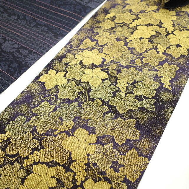 楽天市場】【新古品】 袋帯 フォーマル 正絹 未使用 二方向 二種の