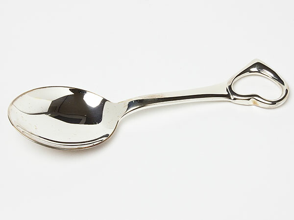 ティファニーエルサ・ペレッティ オープンハートチャイルドベビースプーン