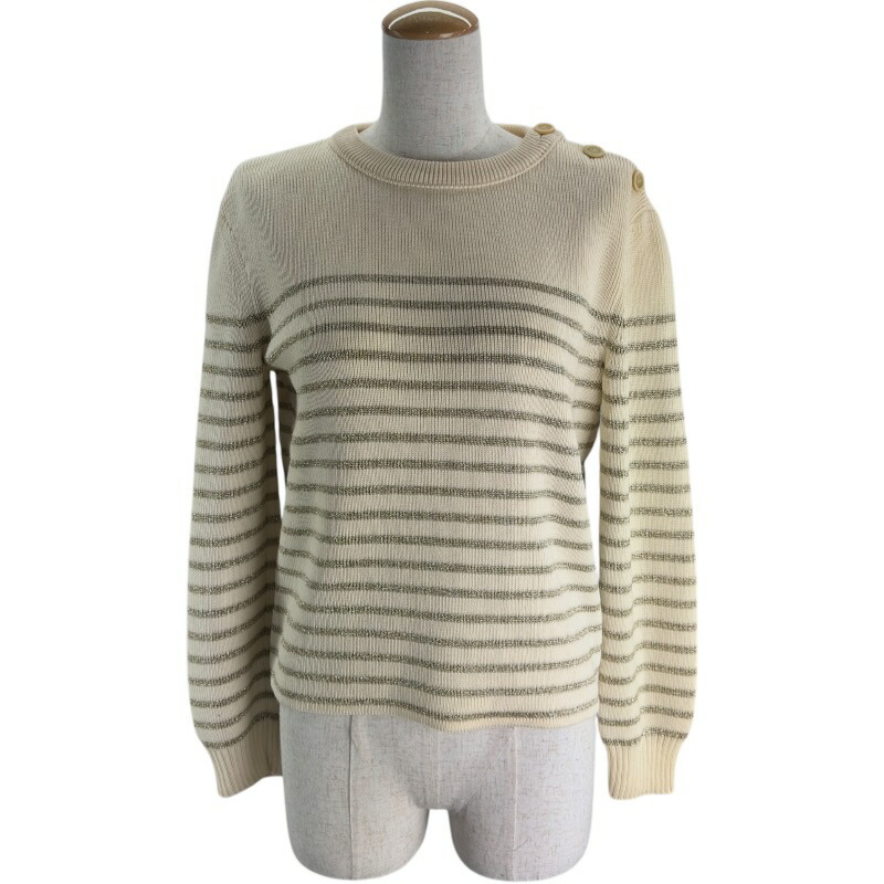 楽天市場】サンローラン ボーダー ニットの通販