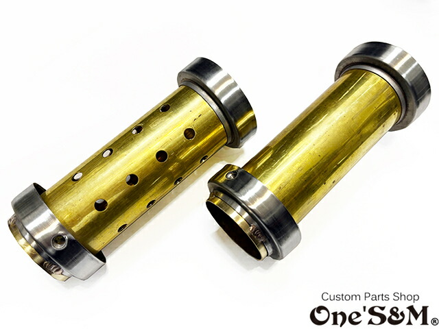 楽天市場】Z音 真鍮インナー マフラーサイレンサー レーシング