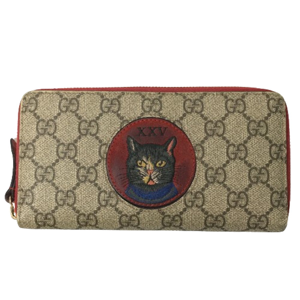 楽天市場】GUCCI グッチ ミスティックキャット GGスプリーム 長財布 猫