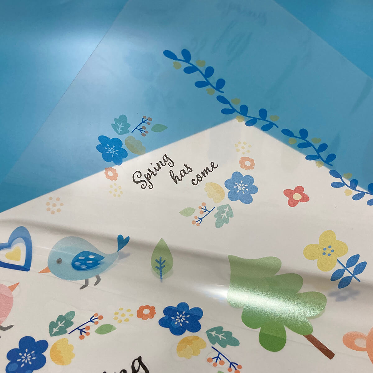 楽天市場】光沢透明ラベルロール 145μ 914mm×20M, 大判 透明ステッカー