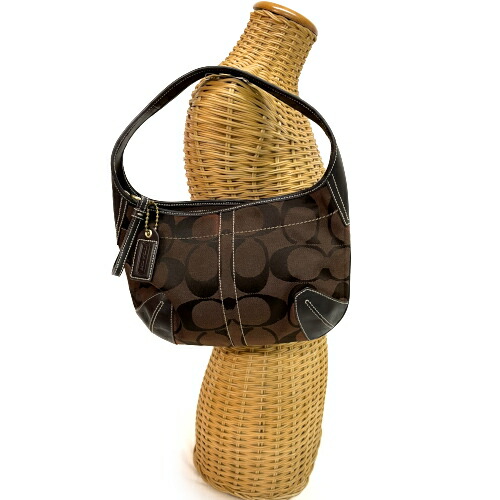 楽天市場】コーチ COACH ショルダーバッグ キャンバス レザー