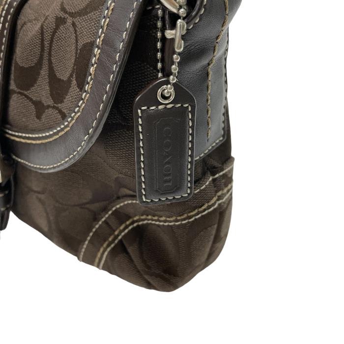 楽天市場】コーチ COACH ショルダーバッグ レザー キャンバス