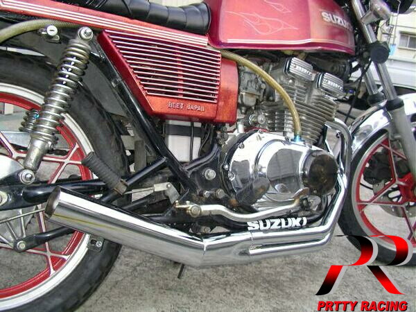 楽天市場】SUZUKI GSX250E ザリ 二重加工済みクロス 新品 マフラー