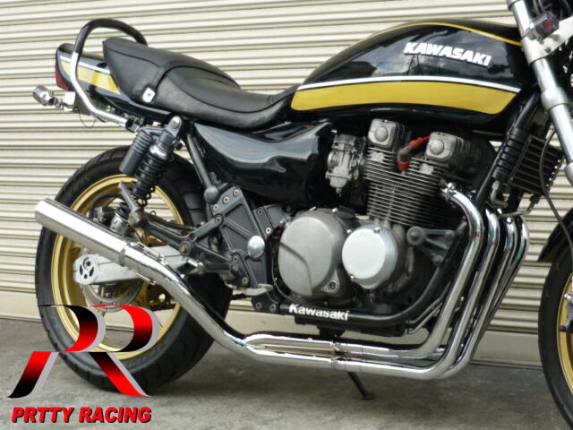 ゼファー400/Xガニマタブレット zephyr サイレンサー付き ゼファー400