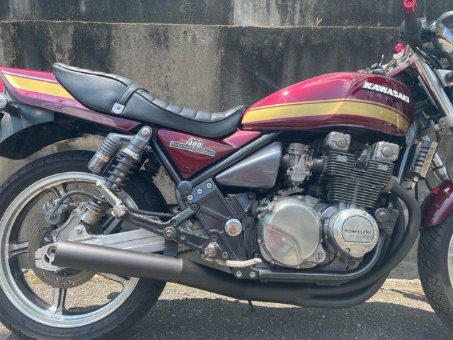 楽天市場】PRETTYRACING SPIDER ゼファー400用 手曲げショート管 Z2