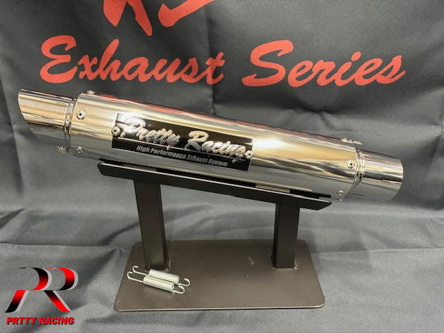 楽天市場】50.8π PRETTY製 ステンレスサイレンサー3 プレート付