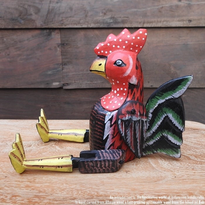 楽天市場】[ポイント2倍]お座り ニワトリさん Sサイズ 手足が動かせる