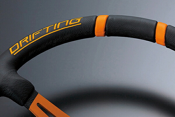 楽天市場】MOMO DRIFTING 35パイ オレンジ モモステアリング ド