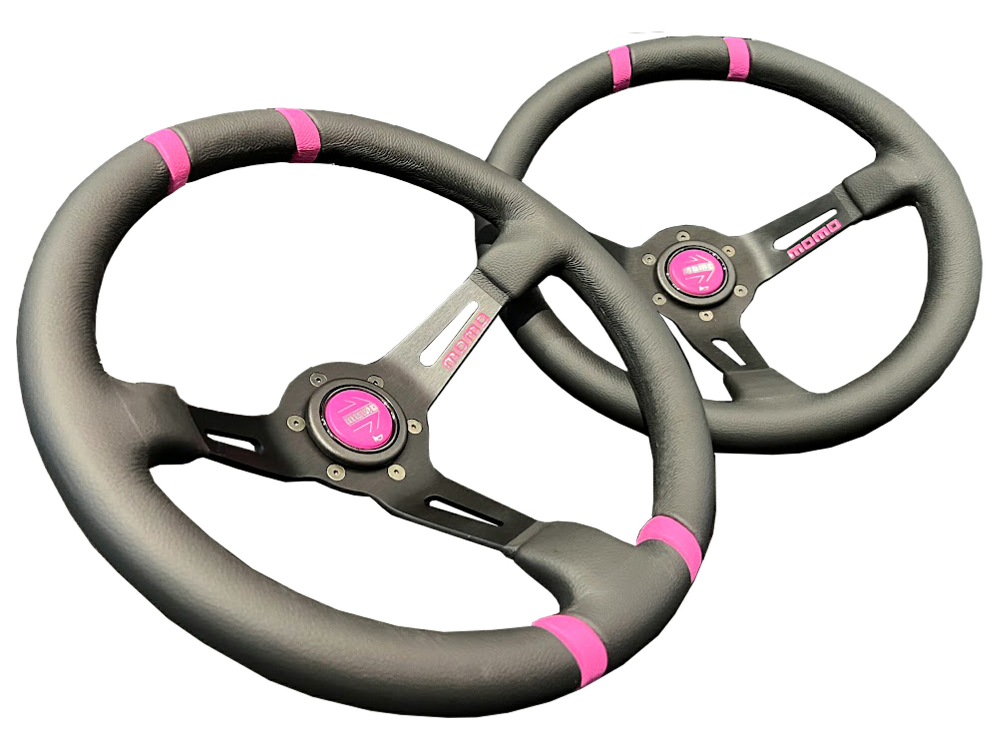 楽天市場】MOMO ステアリング DRIFT PINK RIBBON（ドリフト ピンク