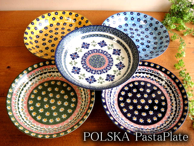 楽天市場】☆POLSKA（ポルスカ）パスタプレート5枚セット ギフトにも