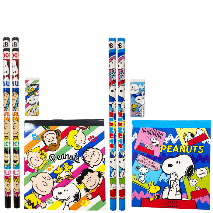 楽天市場】【冬 期間限定価格】【スヌーピーカラフル4点文具セット