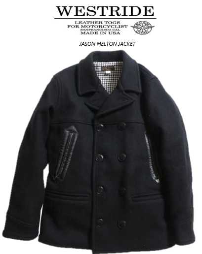 楽天市場】ウエストライド(WESTRIDE)JASON MELTON JKT -BLK【送料無料