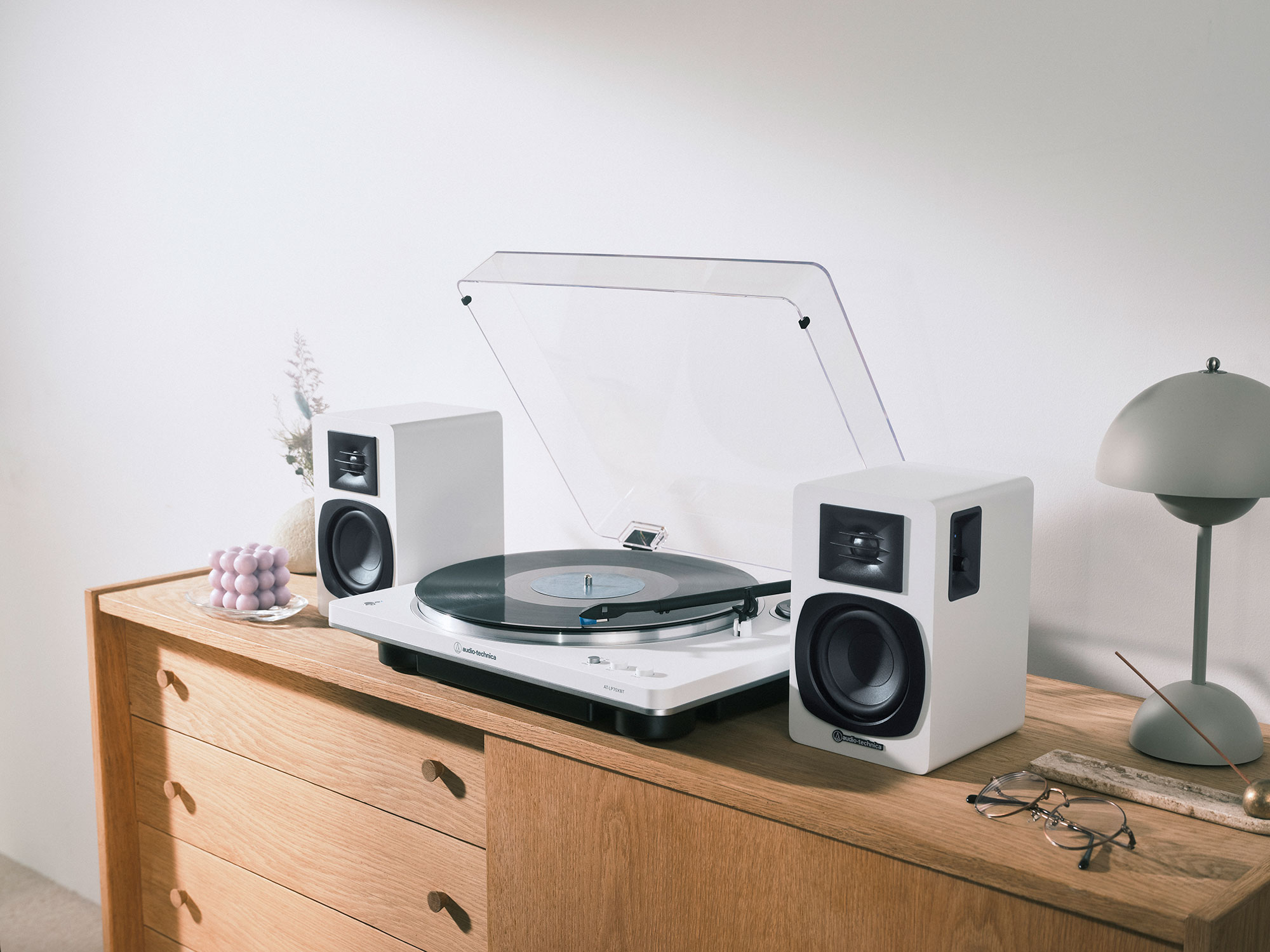 楽天市場】オーディオテクニカ AT-SP3X パワードブックシェルフ