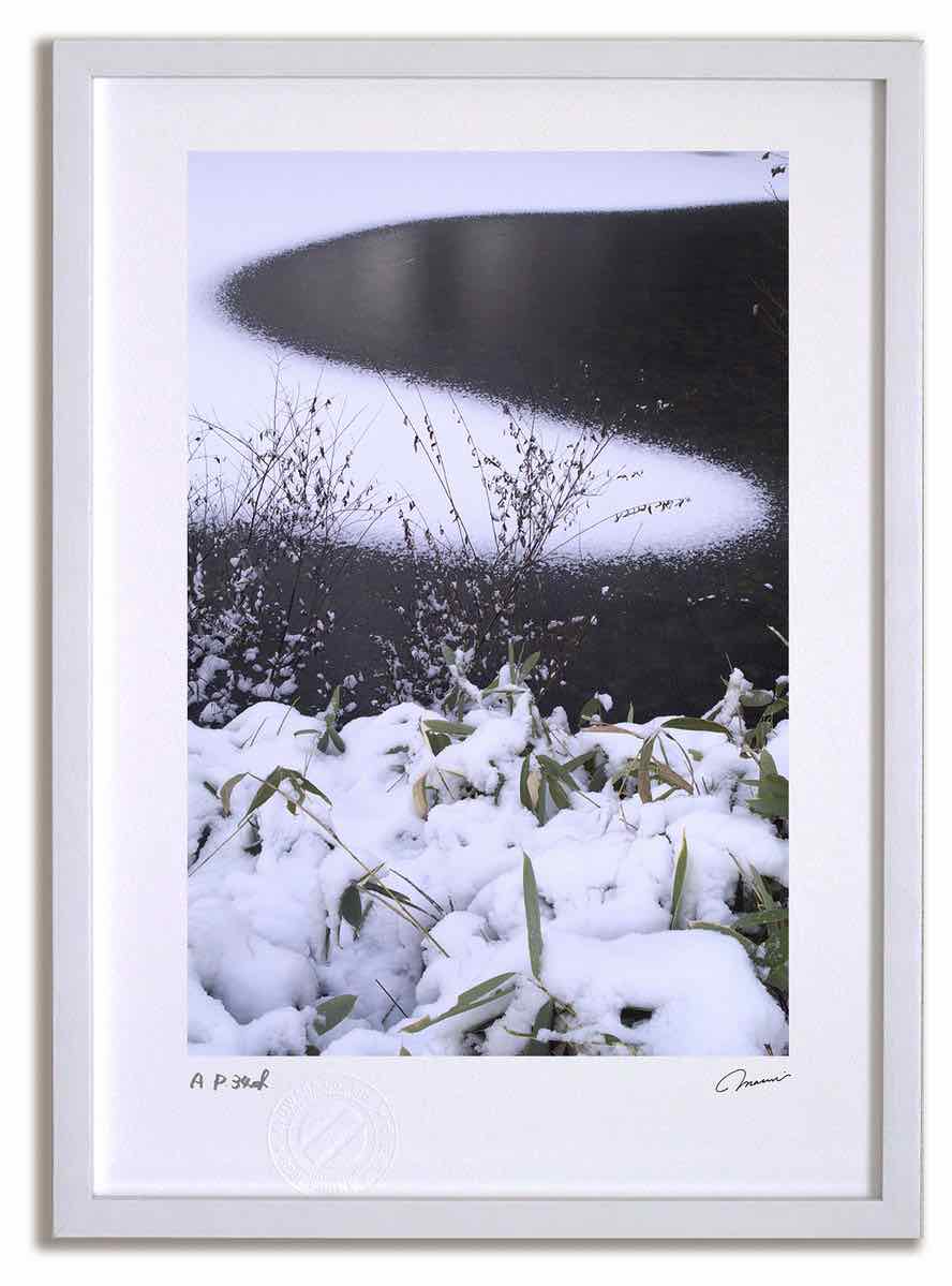 楽天市場】アートフォト 絵画 雪の文様1 高橋真澄/インテリア 額入り