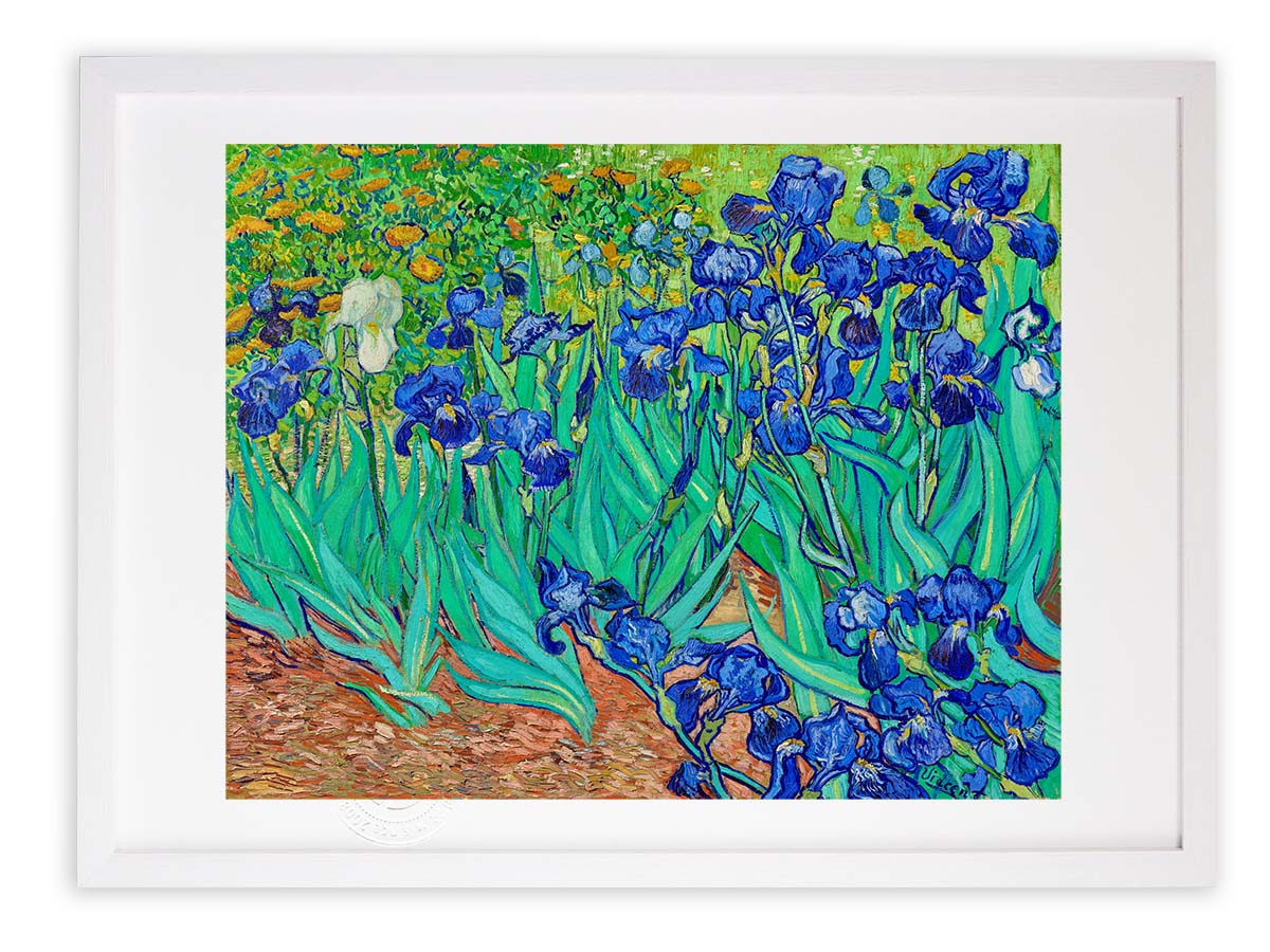 楽天市場】【スーパーSALE半額】版画 絵画 名画 アイリス(1889) フィン