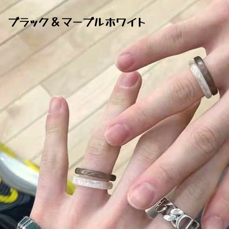 楽天市場】指輪 アクリルリング フィリックス ヒョンジン モチーフ