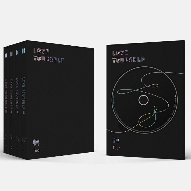 楽天市場】☆配送無料☆4種セット☆ BTS 【LOVE YOURSELF 轉 'Tear