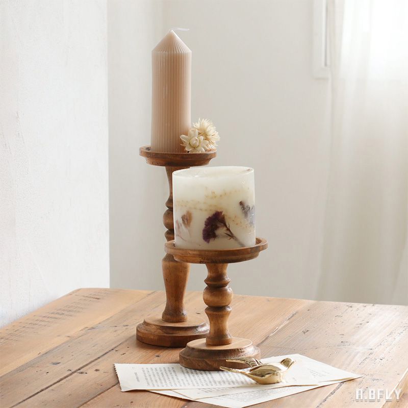 楽天市場】キャンドルスタンド ヴィンテージ風 ビンテージテイスト