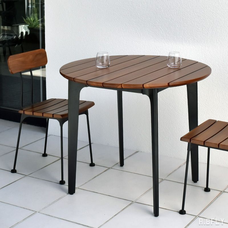 楽天市場】カフェテーブル 丸テーブル ラウンドテーブル バルコニー