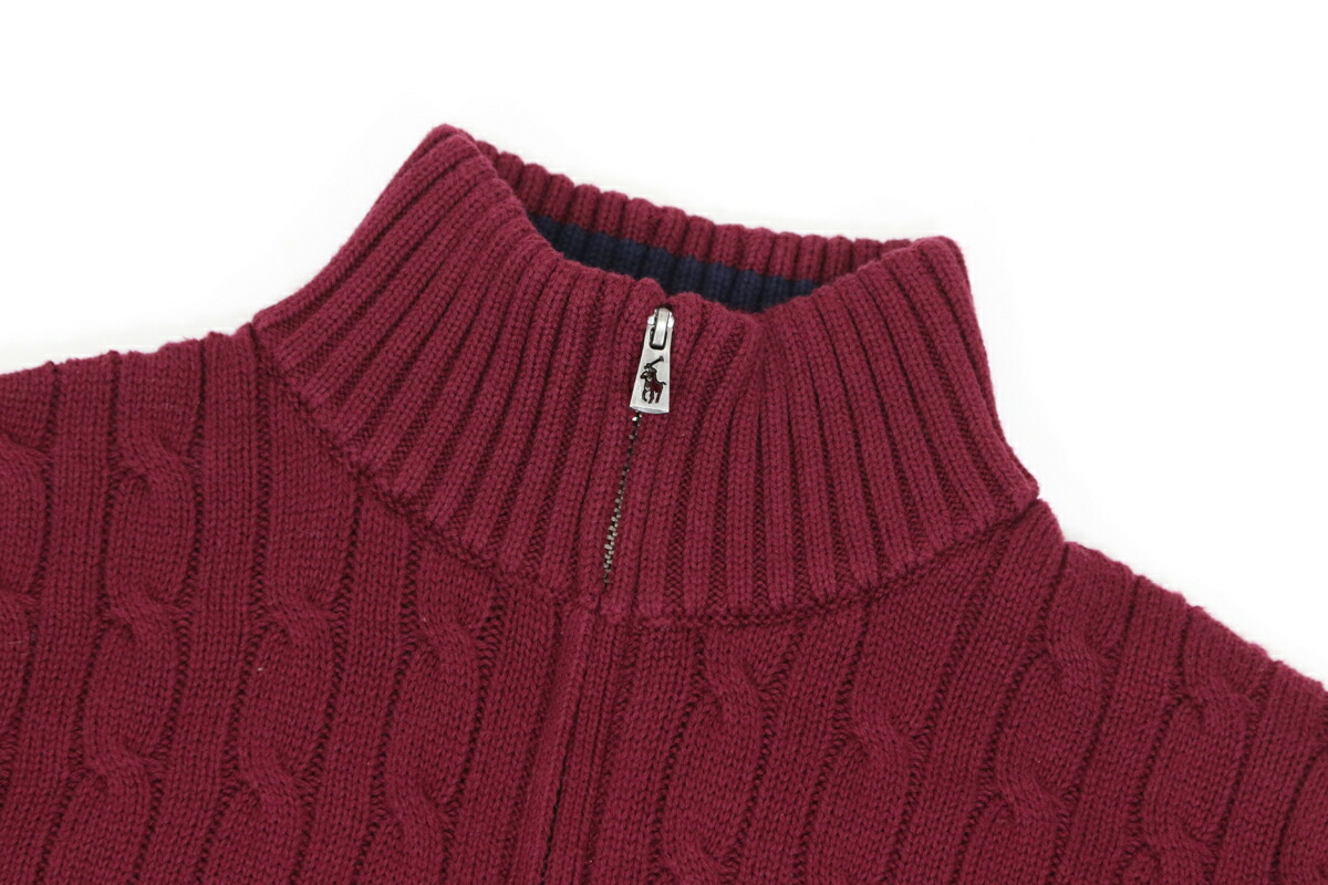 楽天市場】ポロ ラルフローレン ボーイズ コットン ケーブルニット