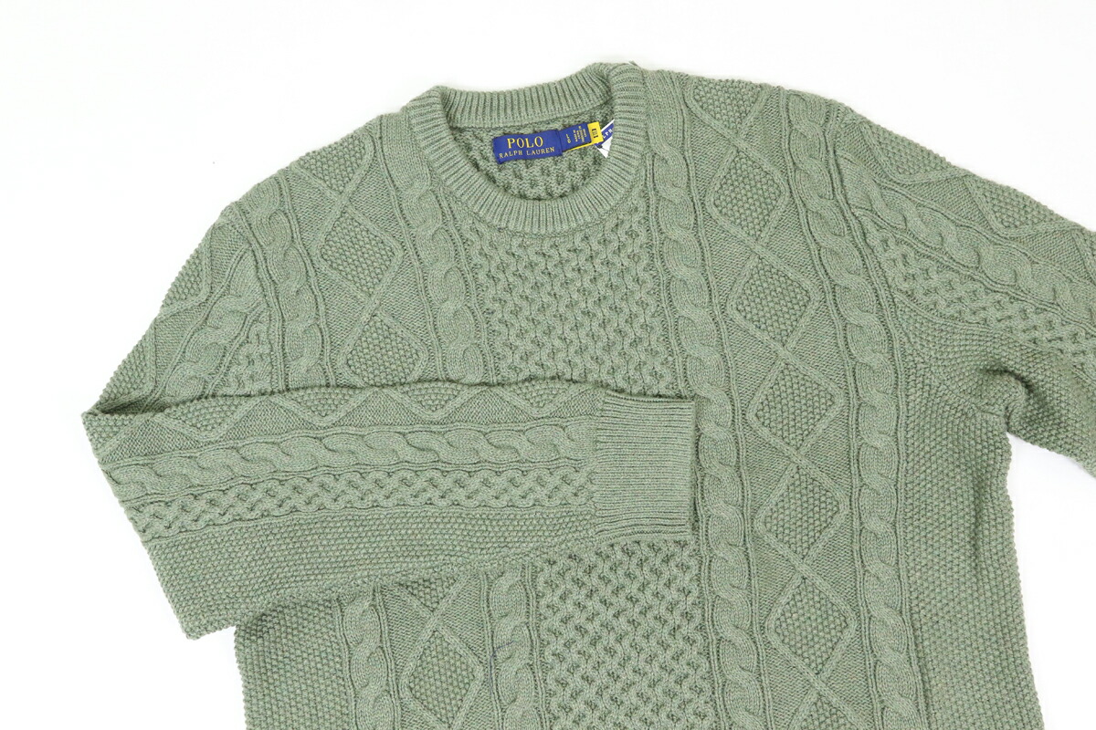 楽天市場】ポロ ラルフローレン メンズ コットン ケーブル