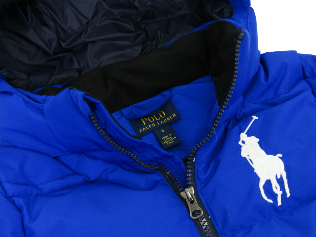 楽天市場】ポロ ラルフローレン 子供用のビッグポニー刺繍 ダウン