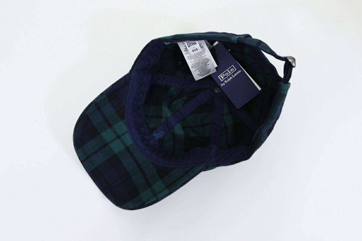 楽天市場】ポロ ラルフローレン ブラックウォッチ キャップ ワン