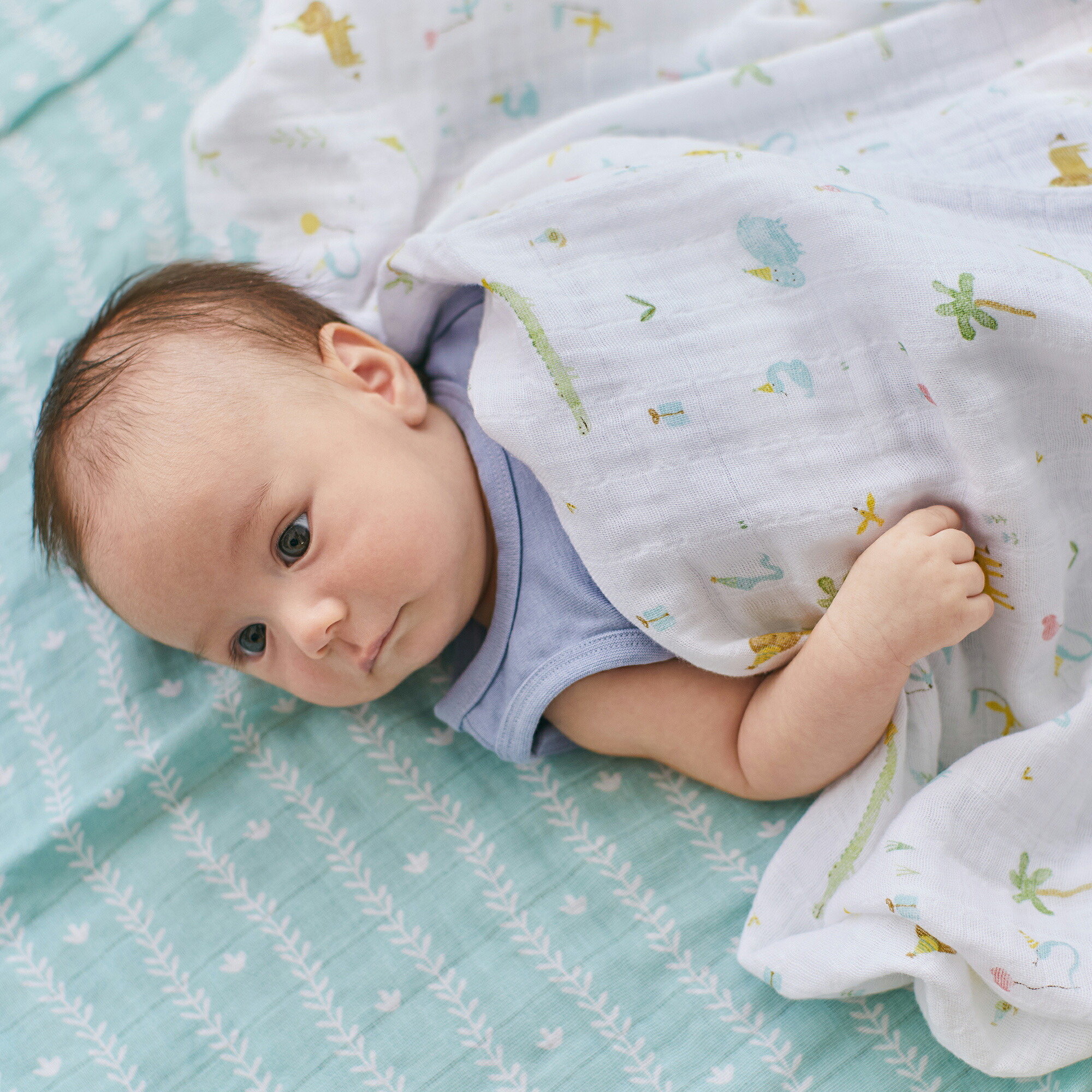 楽天市場】うま年の干支 スワドル おくるみ ガーゼ ベビー 3枚 セット