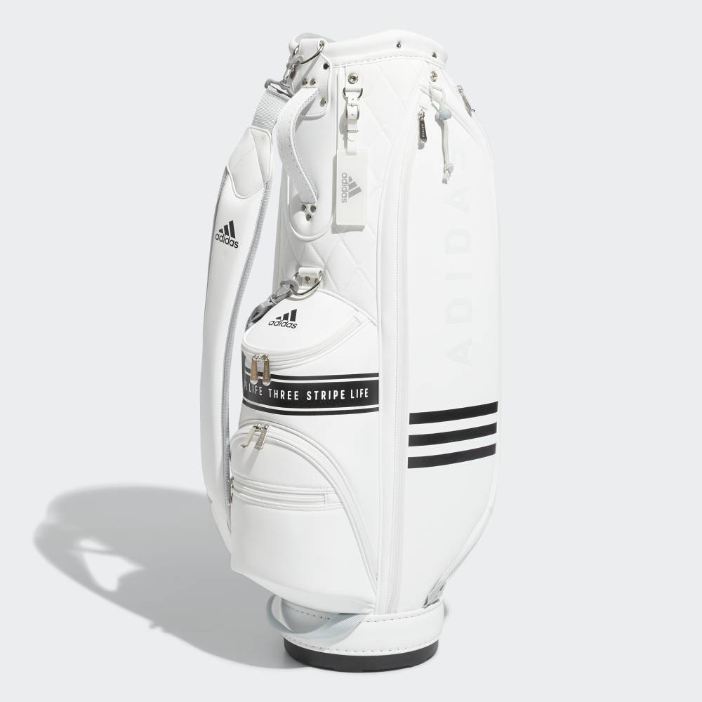 希少 adidas アディダス ゴルフ レディース キャディーバッグ ホワイト