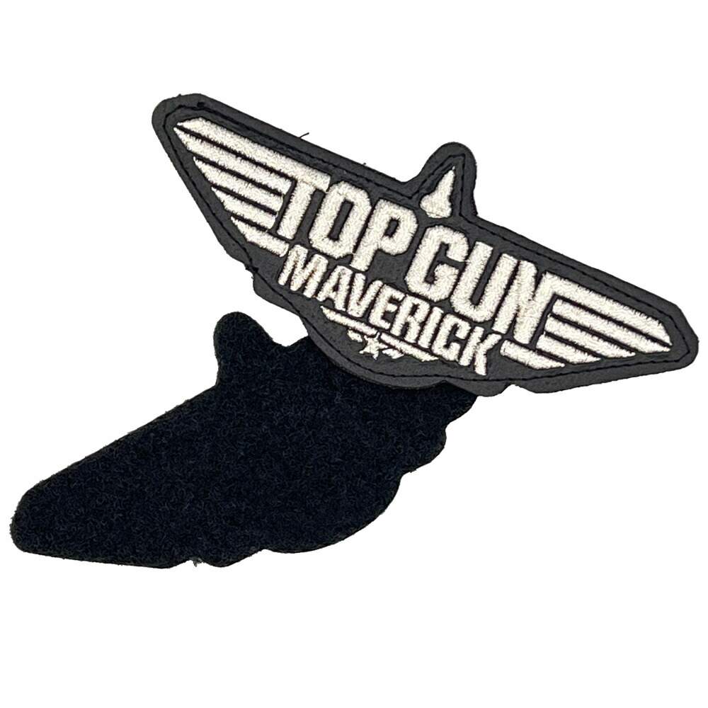 楽天市場】トップガン マーヴェリック レザー ロゴ ワッペン アメリカ