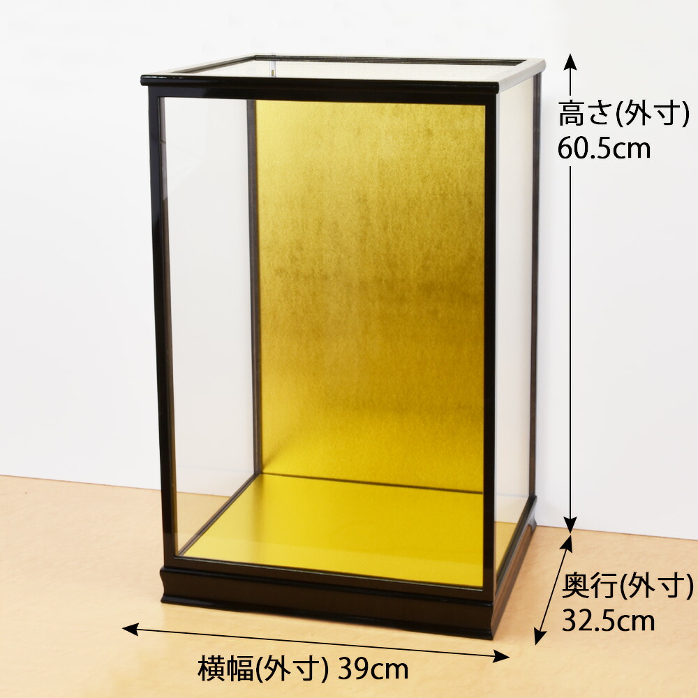 楽天市場】人形ケース ガラス人形ケース 幅 間口36奥行30高55cm(ガラス