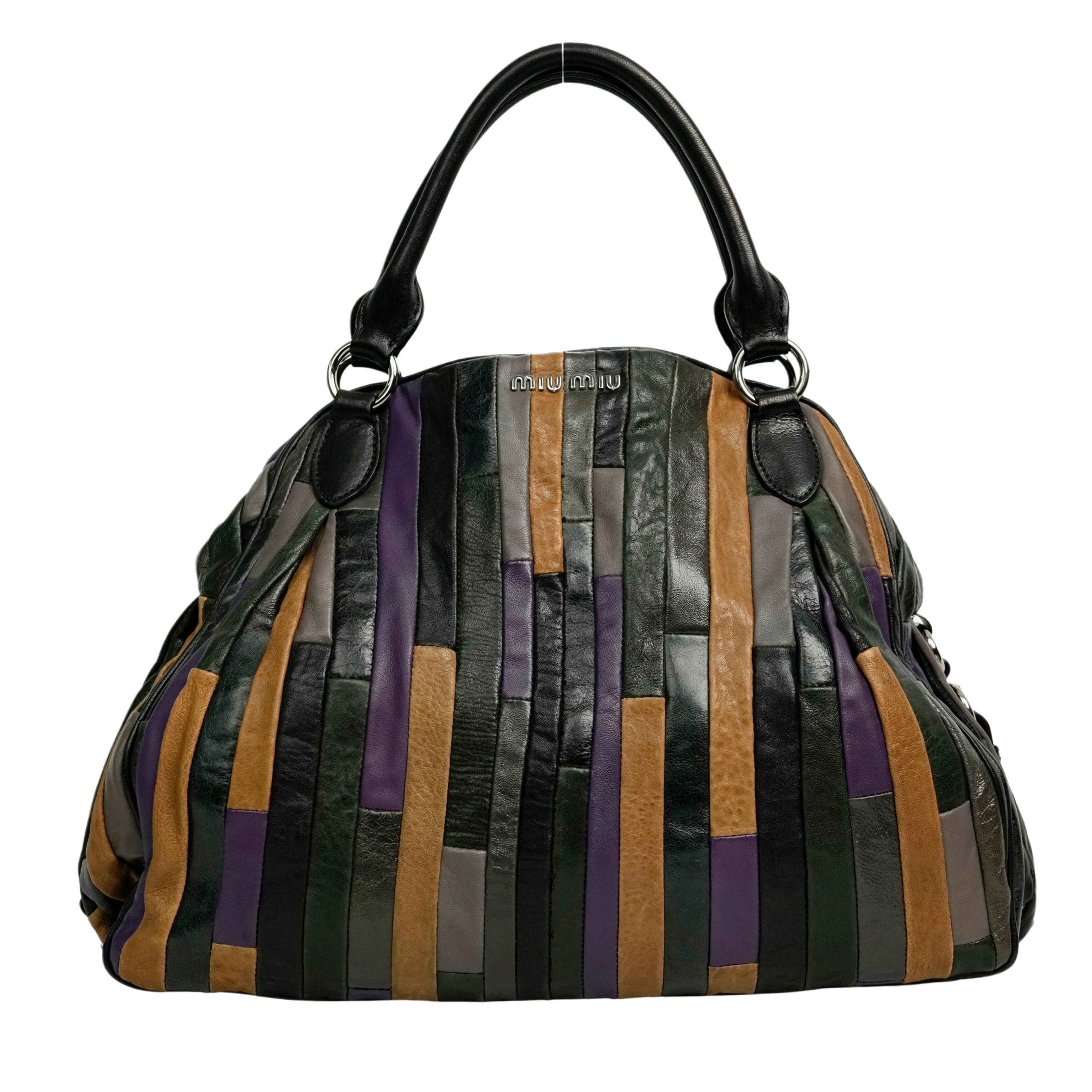 楽天市場】【中古・VINTAGE】 MIU MIU ミュウミュウ パッチワーク