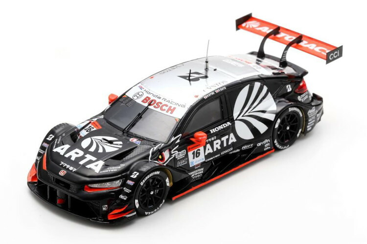 楽天市場】スパーク 1/43 ARTA 無限 シビック タイプ R-GT #16 ARTA