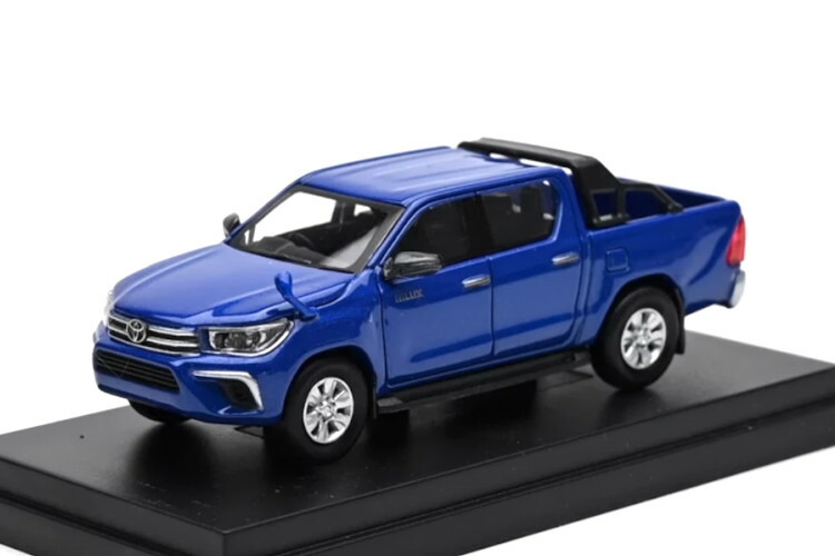 楽天市場】エブロ 1/64 トヨタ ハイラックス ネビュラブルーメタリック